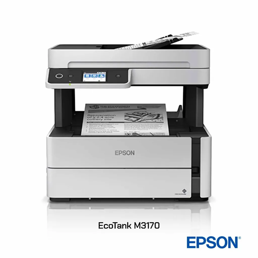 Impresora Epson EcoTank M3170 Multifuncional Monocromática Wi-Fi con Dúplex y ADF
