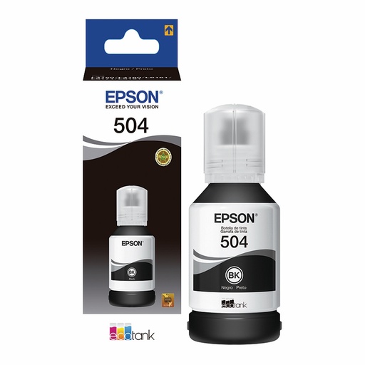 [10044] Botella de Tinta Epson Negra T504