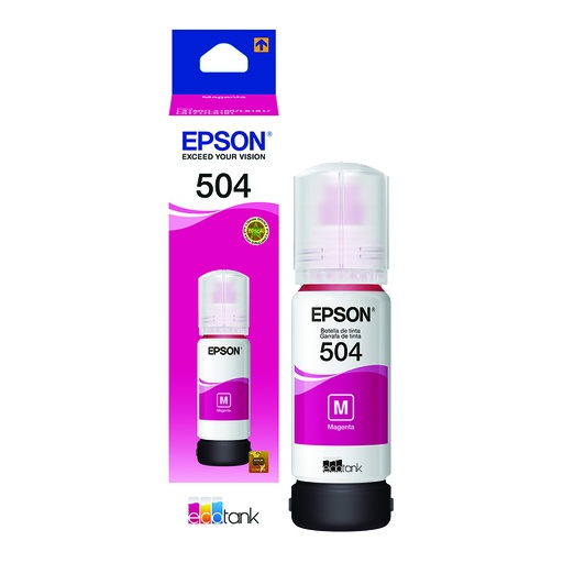 [10046] Botella de Tinta Epson Magenta T504