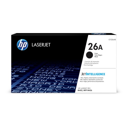 Toner Original HP 26A LaseJet Negro 